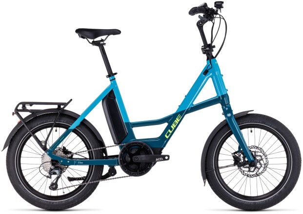 Cube Compact Sport Hybrid 500 blue´n´lime