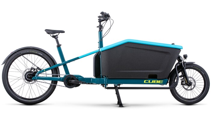 Cube Cargo Hybrid 500 blue´n´lime