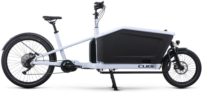 Cube Cargo Sport Hybrid  500 flashwhite´n´black