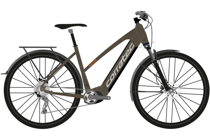 E-Bike Corratec E-Power MTC Elite 12S SE 3.0 Trapez in Hanau