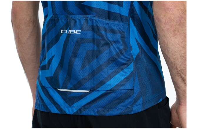 Cube ATX Trikot Full Zip CMPT kurzarm