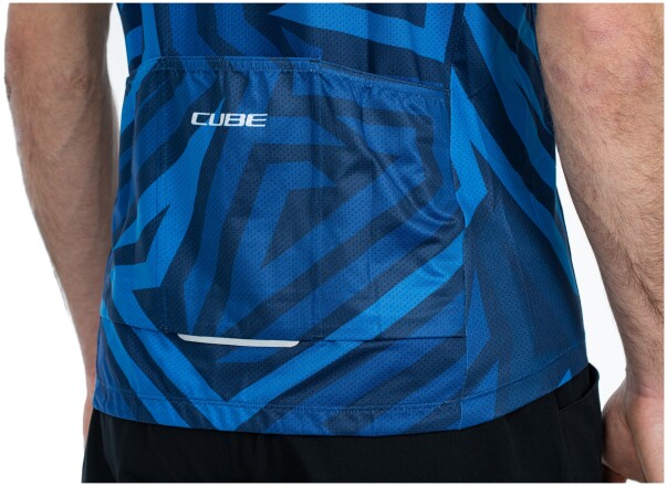 Cube ATX Trikot Full Zip CMPT kurzarm