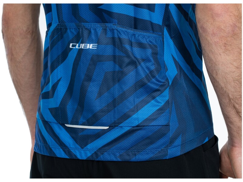 Cube ATX Trikot Full Zip CMPT kurzarm