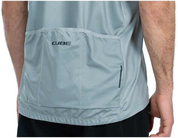 Cube ATX Trikot Half Zip CMPT kurzarm