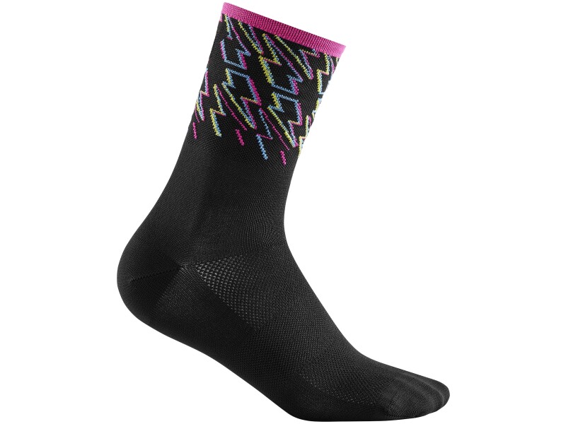 Cube Socke High Cut Blackline