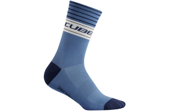 Cube Socke High Cut Blackline