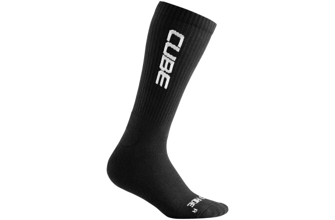 Cube Socke After Race High Cut Logo