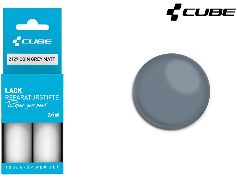 Cube Lackstift Set COIN GREY matt 2129