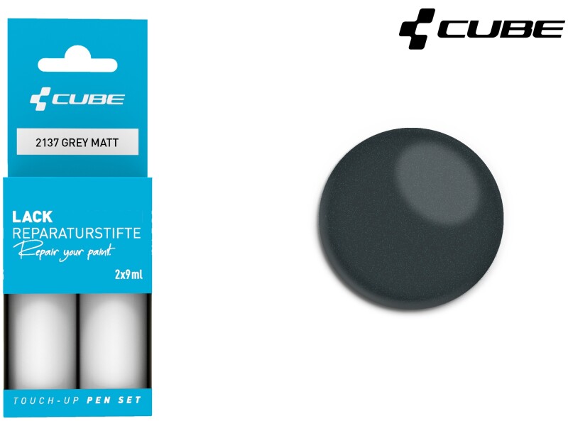 Cube Lackstift Set GREY matt 2137