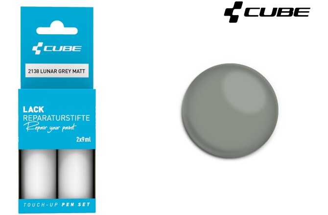 Cube Lackstift Set LUNAR GREY matt 2138