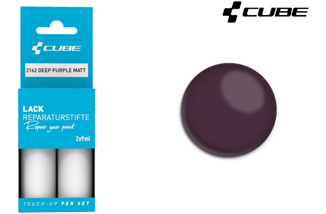 Cube Lackstift Set DEEP PURPLE matt 2162