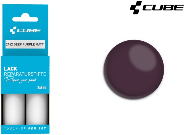 Cube Lackstift Set DEEP PURPLE matt 2162