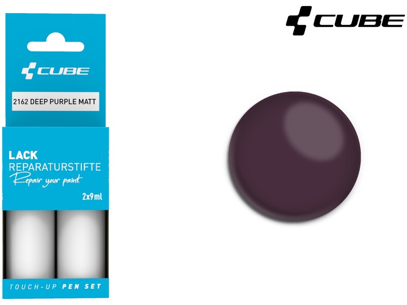 Cube Lackstift Set DEEP PURPLE matt 2162