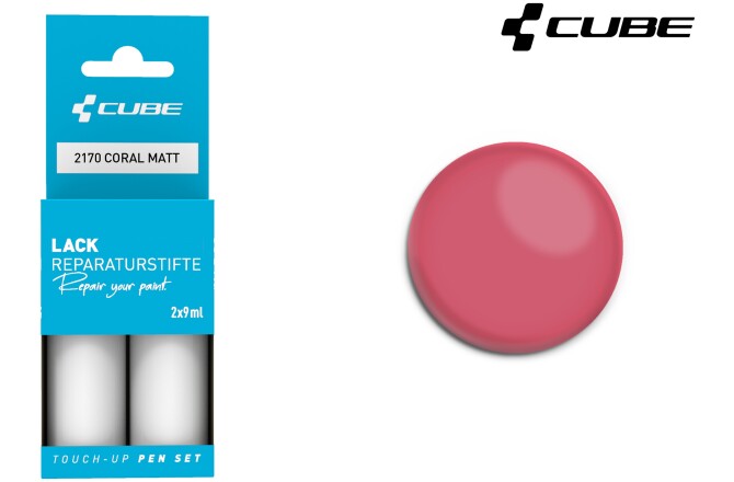 Cube Lackstift Set CORAL matt 2170