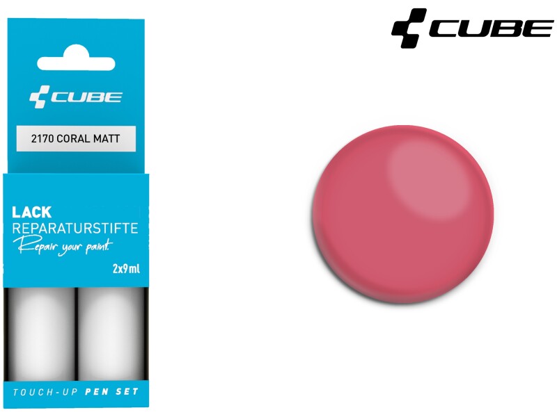 Cube Lackstift Set CORAL matt 2170