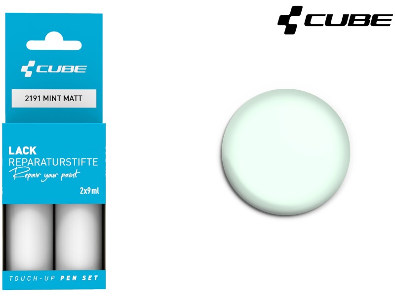 Cube Lackstift Set MINT matt 2191