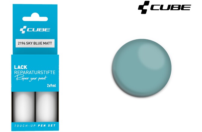 Cube Lackstift Set SKY BLUE matt 2194