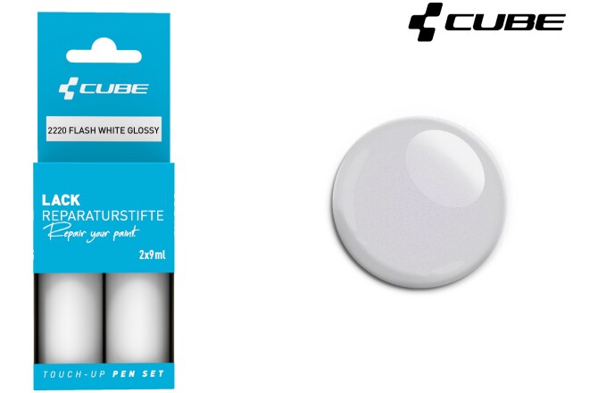 Cube Lackstift Set FLASH WHITE glossy 2220