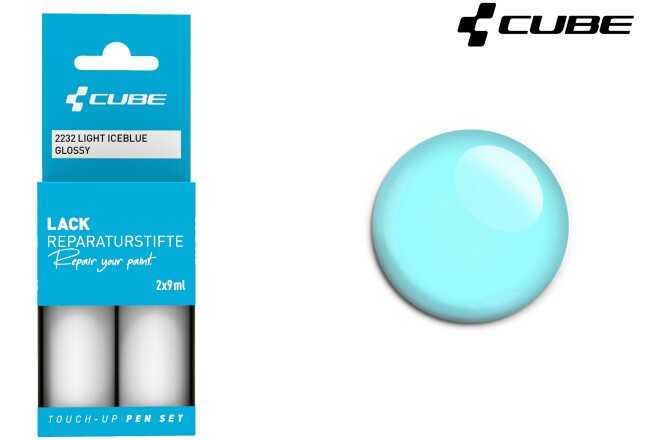 Cube Lackstift Set LIGHT ICEBLUE glossy 2232