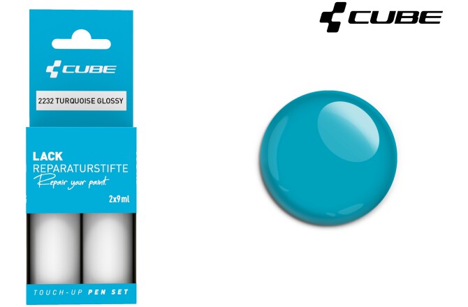 Cube Lackstift Set TURQUOISE glossy 2238