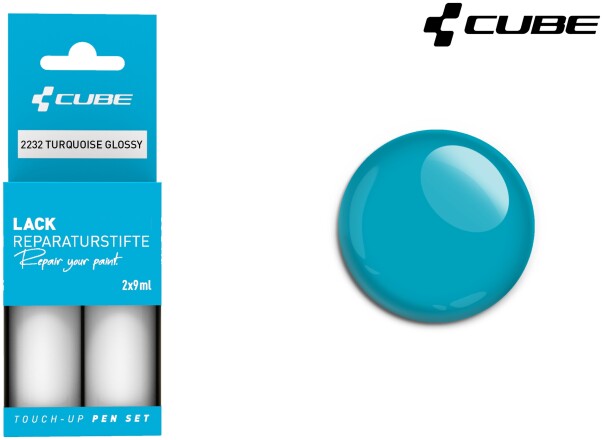 Cube Lackstift Set TURQUOISE glossy 2238