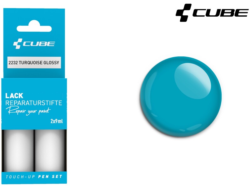 Cube Lackstift Set TURQUOISE glossy 2238