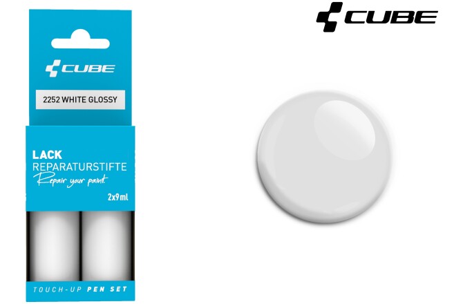 Cube Lackstift Set WHITE glossy 2252