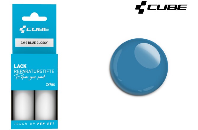 Cube Lackstift Set BLUE glossy 2293