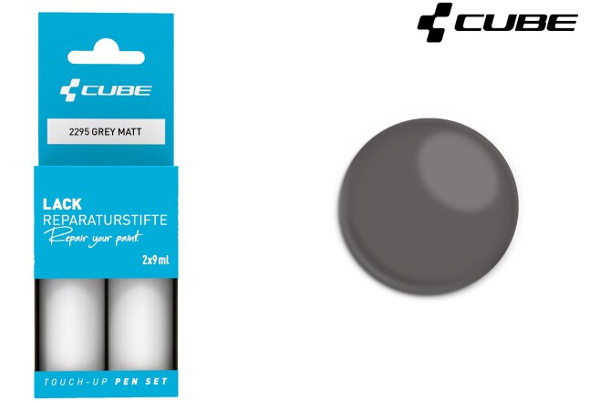 Cube Lackstift Set GREY matt 2295