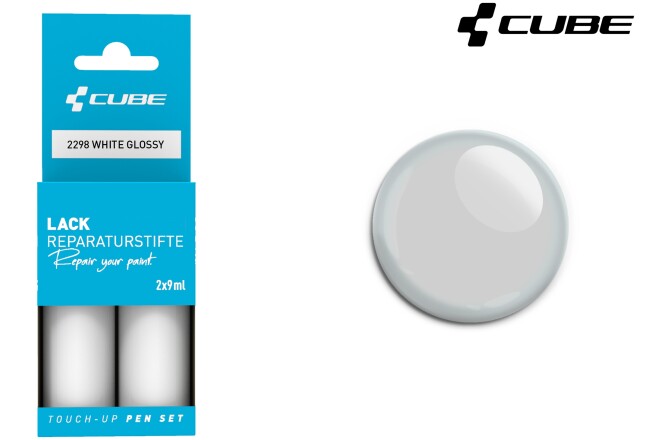 Cube Lackstift Set WHITE glossy 2298