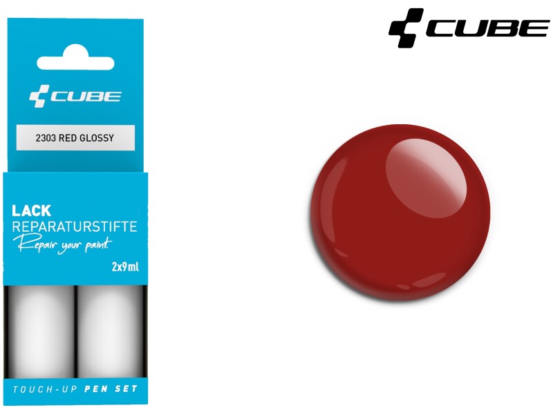 Cube Lackstift Set RED glossy 2303