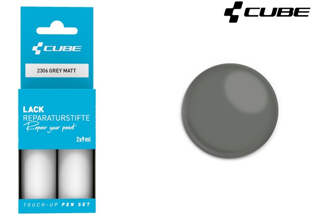 Cube Lackstift Set GREY matt 2306