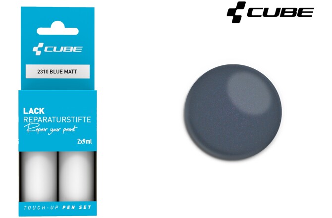 Cube Lackstift Set BLUE matt 2310