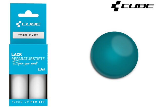 Cube Lackstift Set BLUE matt 2313