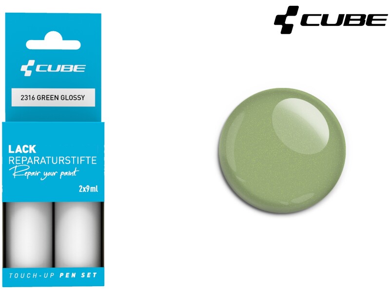 Cube Lackstift Set GREEN glossy 2316