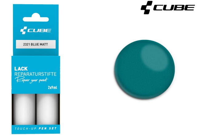 Cube Lackstift Set BLUE matt 2321