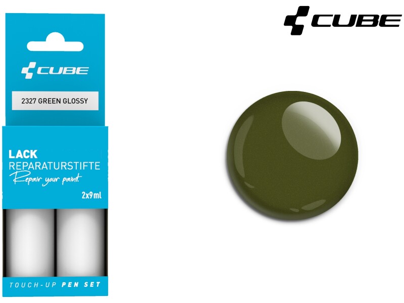 Cube Lackstift Set GREEN glossy 2327