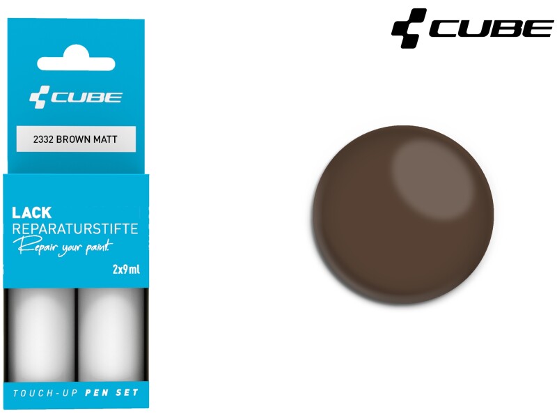 Cube Lackstift Set BROWN matt 2332