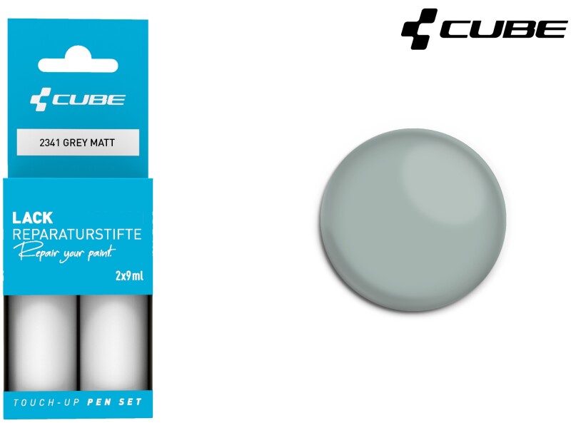 Cube Lackstift Set GREY matt 2341