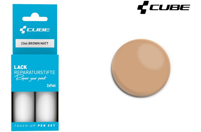 Cube Lackstift Set BROWN matt 2344