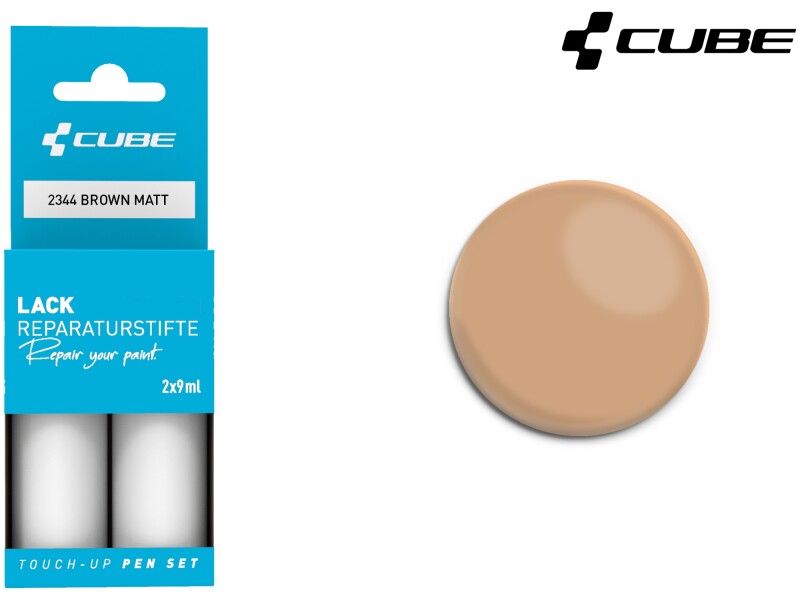 Cube Lackstift Set BROWN matt 2344