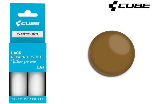 Cube Lackstift Set BROWN matt 2349