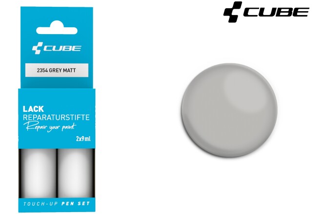 Cube Lackstift Set GREY matt 2354