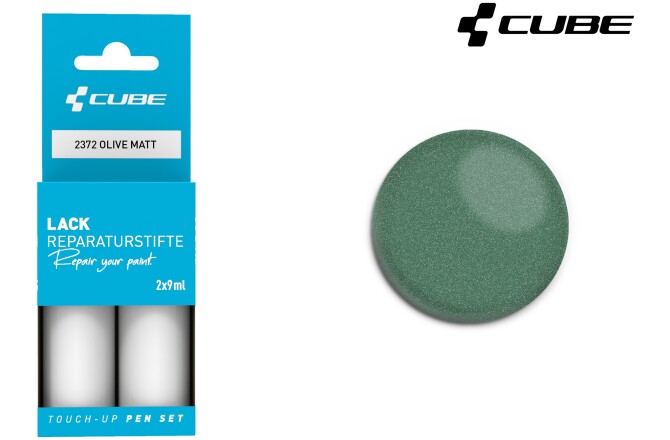 Cube Lackstift Set OLIVE matt 2372