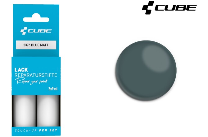 Cube Lackstift Set BLUE matt 2376