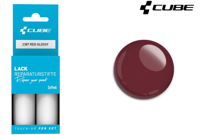 Cube Lackstift Set RED glossy 2387