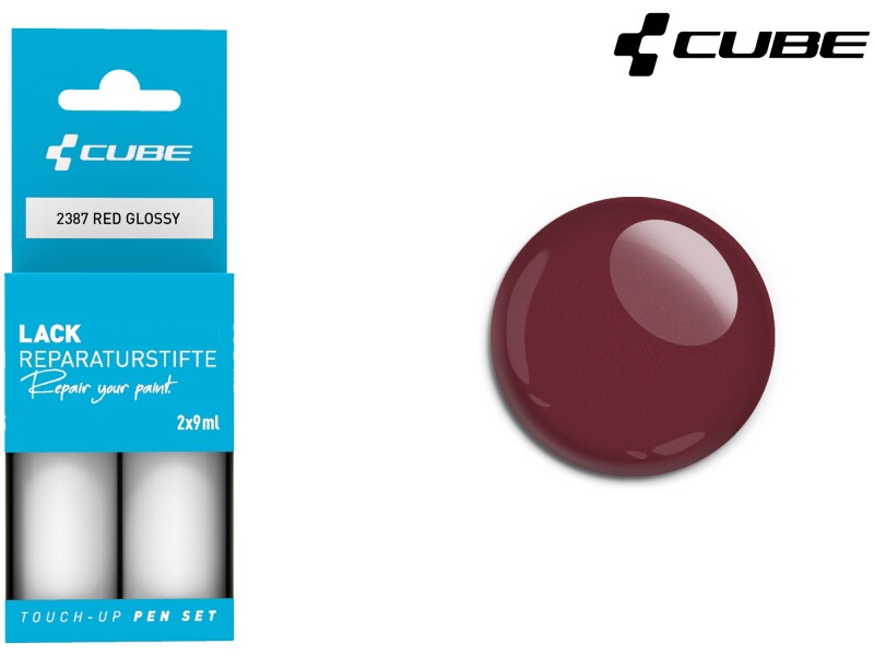 Cube Lackstift Set RED glossy 2387