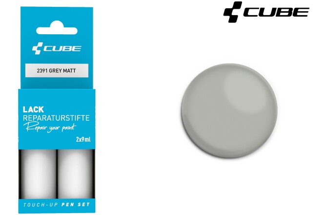 Cube Lackstift Set GREY matt 2391