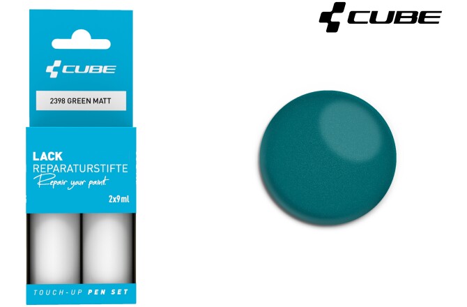 Cube Lackstift Set GREEN matt 2398