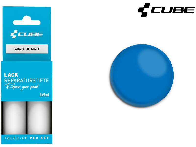 Cube Lackstift Set BLUE matt 2404